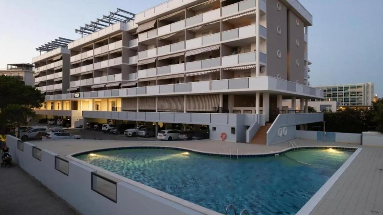 Beachfront Colourful Flat With Swimming Pool Bibione 0*,  Italy